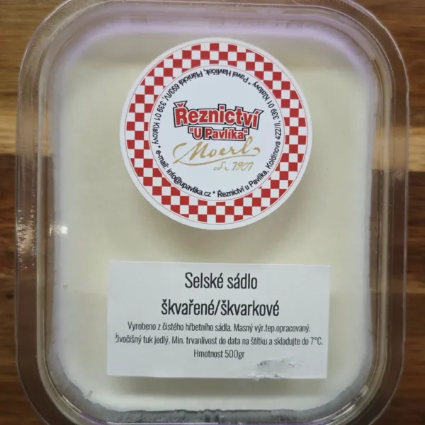 Domácí škvařené sádlo