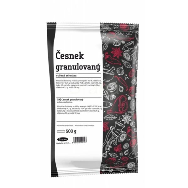 Česnek granulovaný 500g