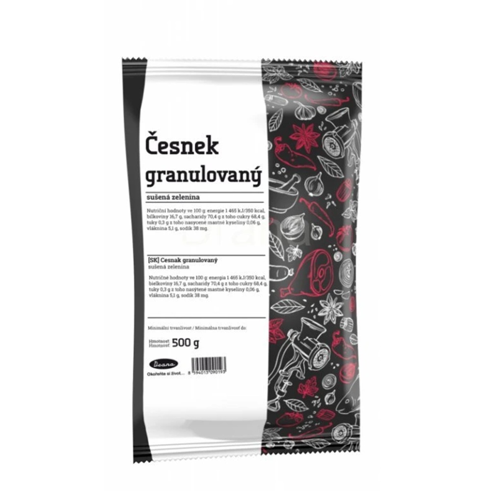 Česnek granulovaný 500g