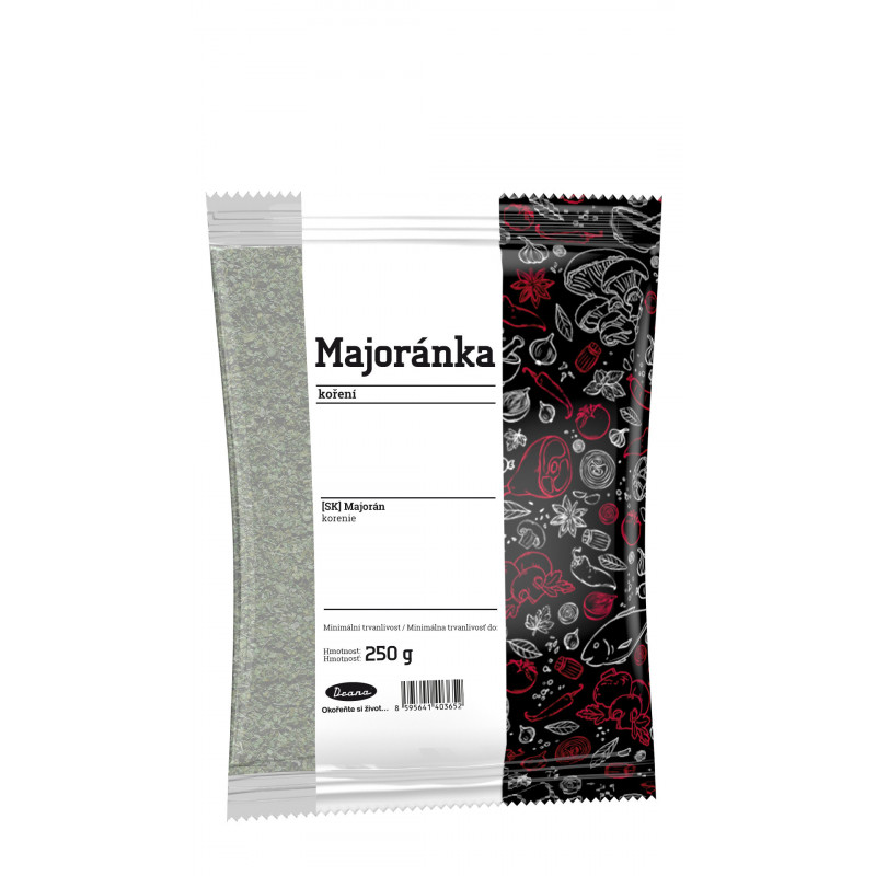 Majoránka drhnutá 250g