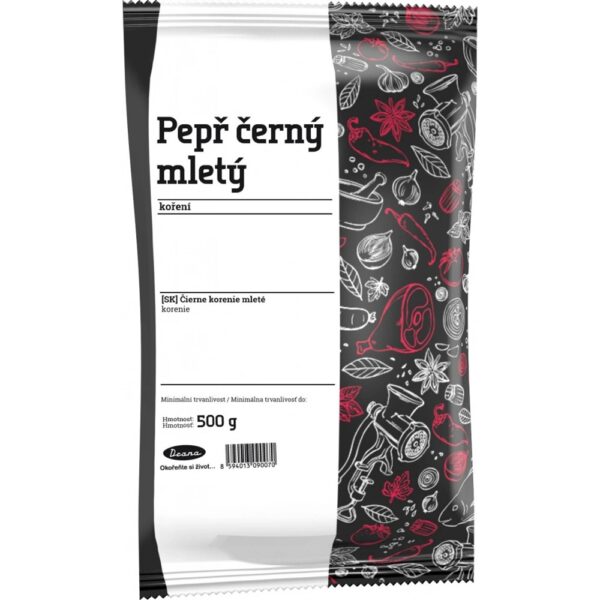 Pepř černý mletý 500g