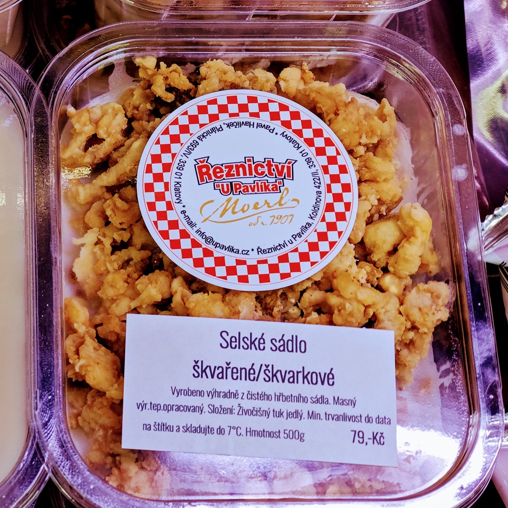 Domácí škvarkové sádlo