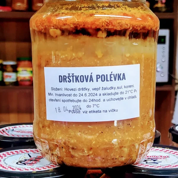 Dršťková polévka sklo 670g